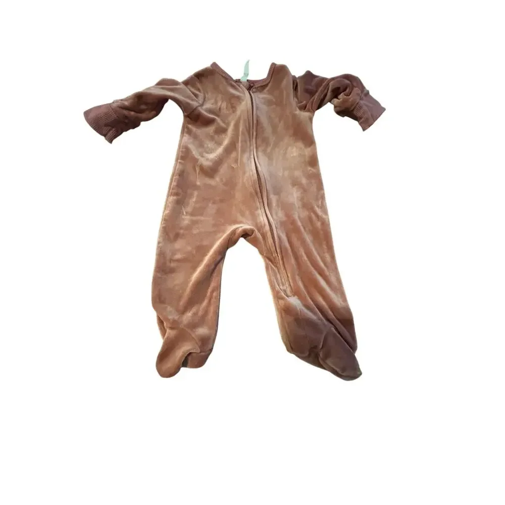 Adorable Liam & James Velour Sleeper - Cozy for Baby (3-6 Months)